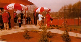 Einweihung des TSC-Clubhauses am 1. Juli 1979